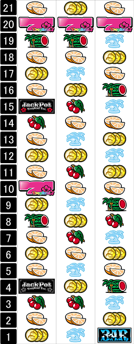 ジャックポット トロピカルバージョン2