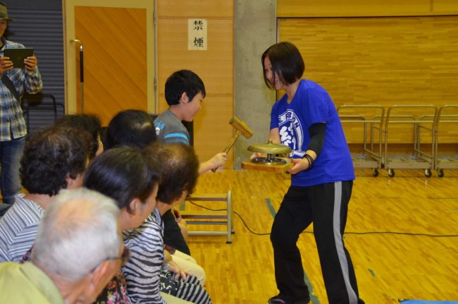 平成の森体育館では、“プロレス教室”も行われた