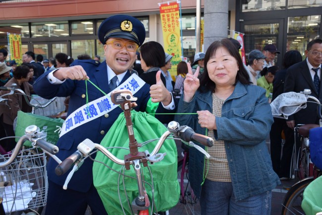 大阪府遊協、ひったくり撲滅キャンペーン開始