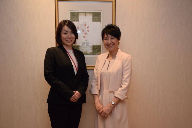 女性限定セミナー3_中村社長と吉川さん（左から）