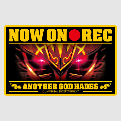 【ステッカー】セーフティーサイン‐NOW ON REC-ANOTHER GOD HADES