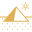ピラミッドのアイコン3
