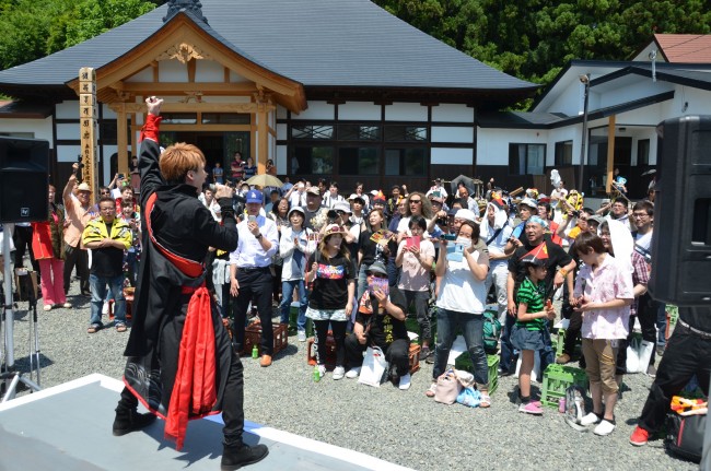 ニューギンが今年も前田慶次供養祭に協力