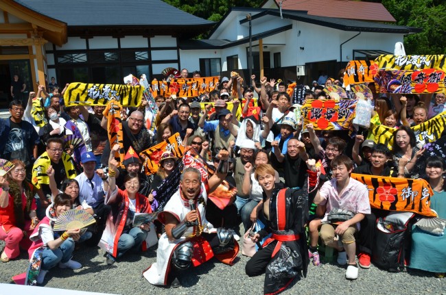 ニューギンが今年も前田慶次供養祭に協力