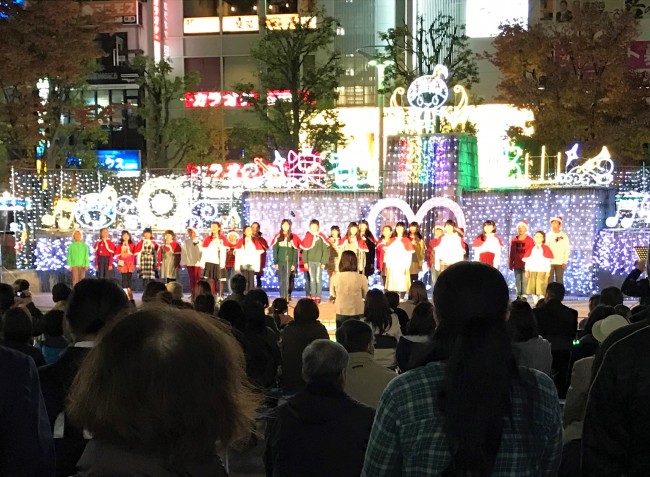 ニラク、「ビッグツリーページェント・フェスタ IN KORIYAMA」に合わせてランプシェードを飾り郡山駅周辺を彩る